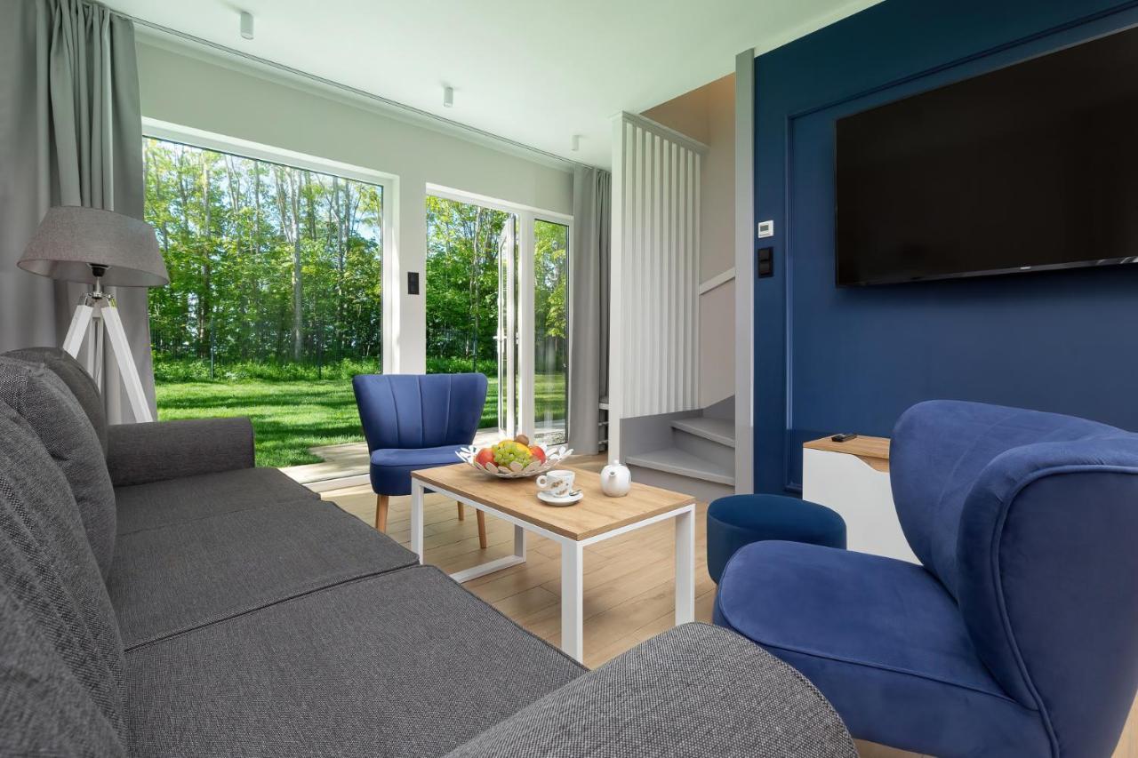 Domki Villa Hoff Resort Trzęsacz Exteriör bild