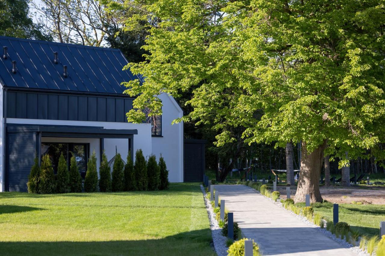 Domki Villa Hoff Resort Trzęsacz Exteriör bild